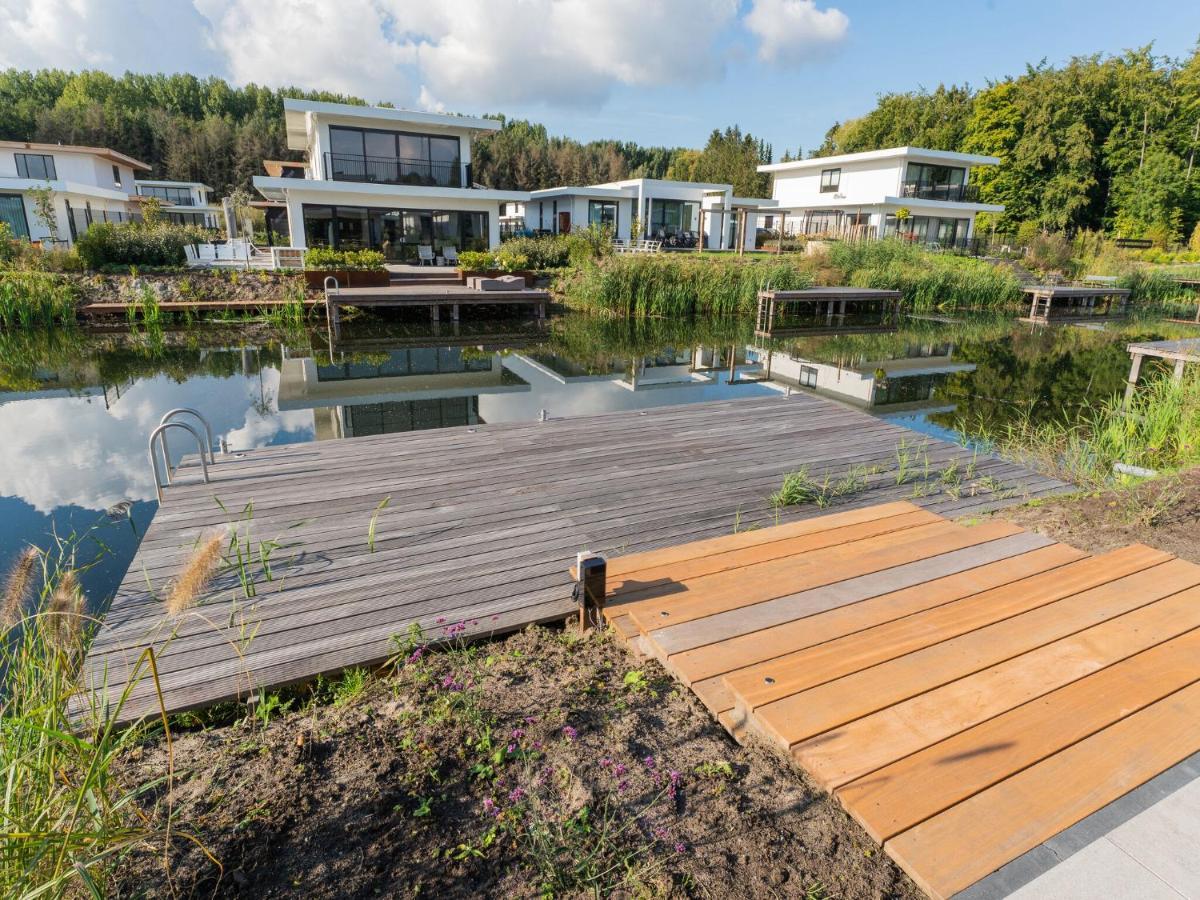 Beautiful Water Villa In Harderhaven With A Jetty Zeewolde Exterior foto